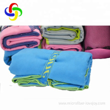 wholesale custom printed soft microfiber suede sports towel